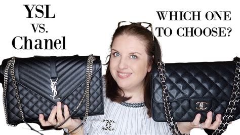 ysl vs chanel bag|Chanel vs YSL resale.